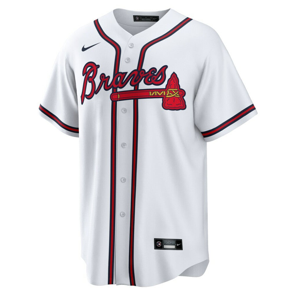 Austin Riley Atlanta Braves Home Replica Player Jersey White | Nike