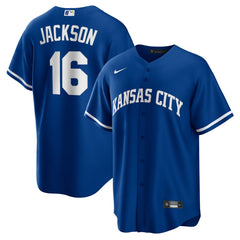 Bo Jackson Kansas City Royals Alternate 2 Replica Jersey Rush Blue | Nike