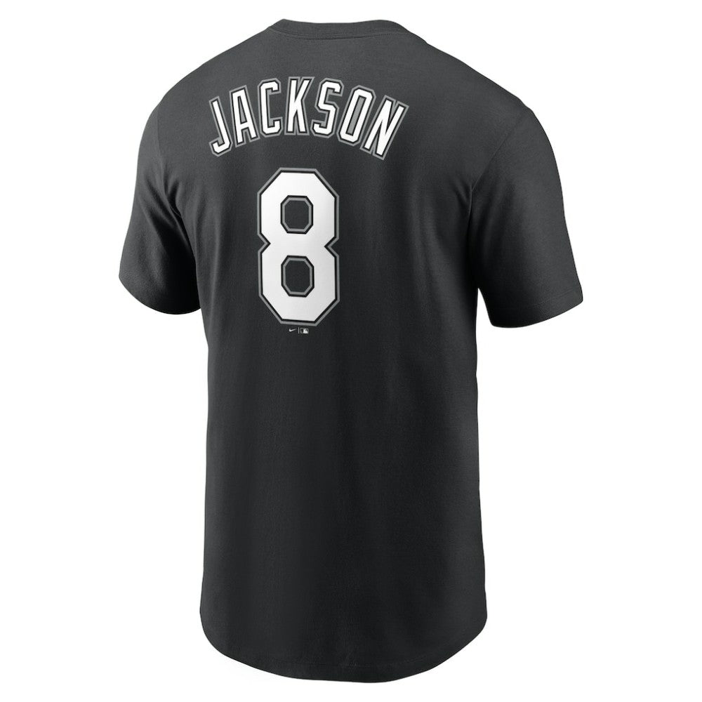 Bo Jackson Chicago White Sox Cooperstown Collection Name & Number T-Shirt Black | Nike