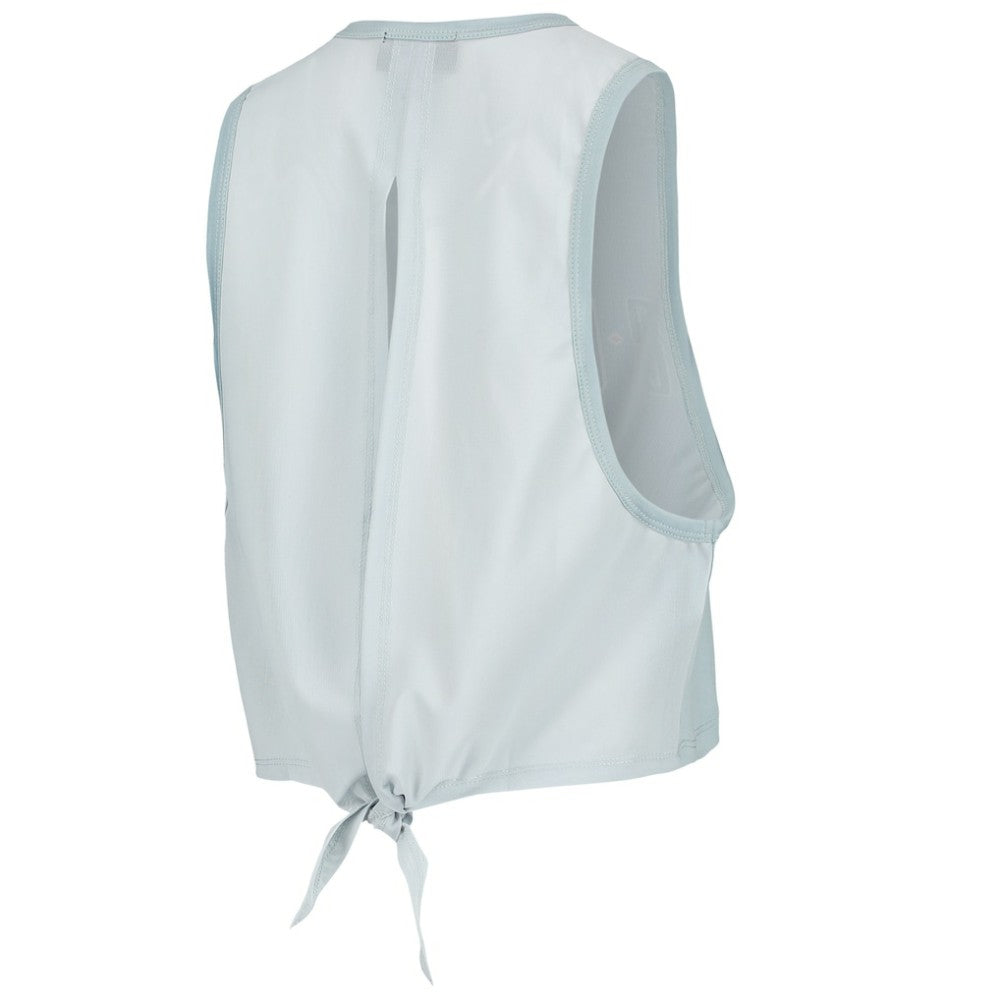 Los Angeles Dodgers The Wild Collective Women's Open Back Twist-Tie Tank Top Light Blue