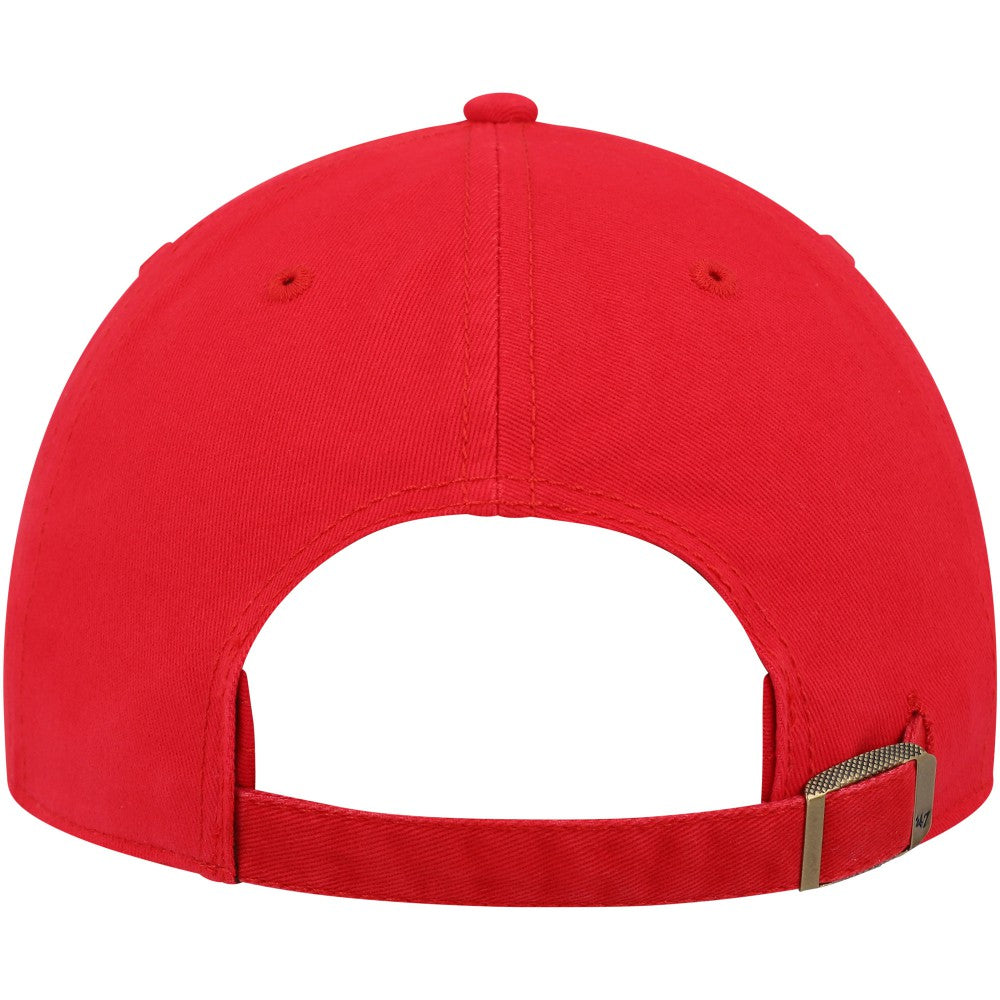 Cleveland Guardians Women's Team Miata Clean Up Adjustable Hat Red | 47 brand