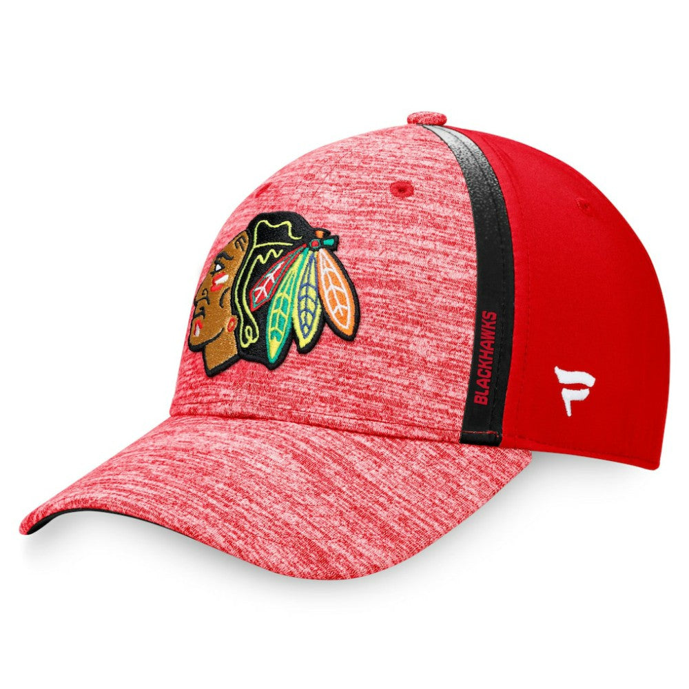 Chicago Blackhawks Fanatics Defender Flex Hat Red