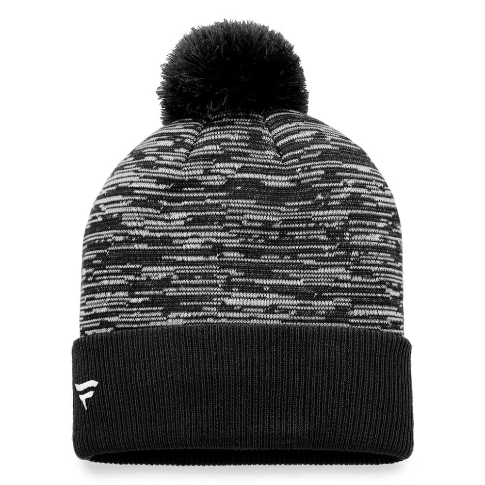 Ottawa Senators Fanatics Defender Cuffed Knit Hat with Pom Black