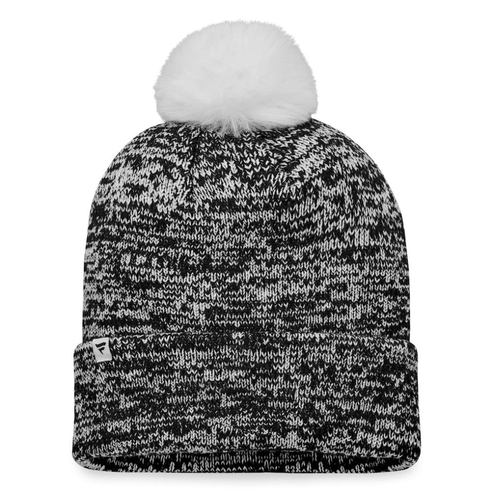 Ottawa Senators Fanatics Women's Glimmer Cuffed Knit Hat with Pom Black