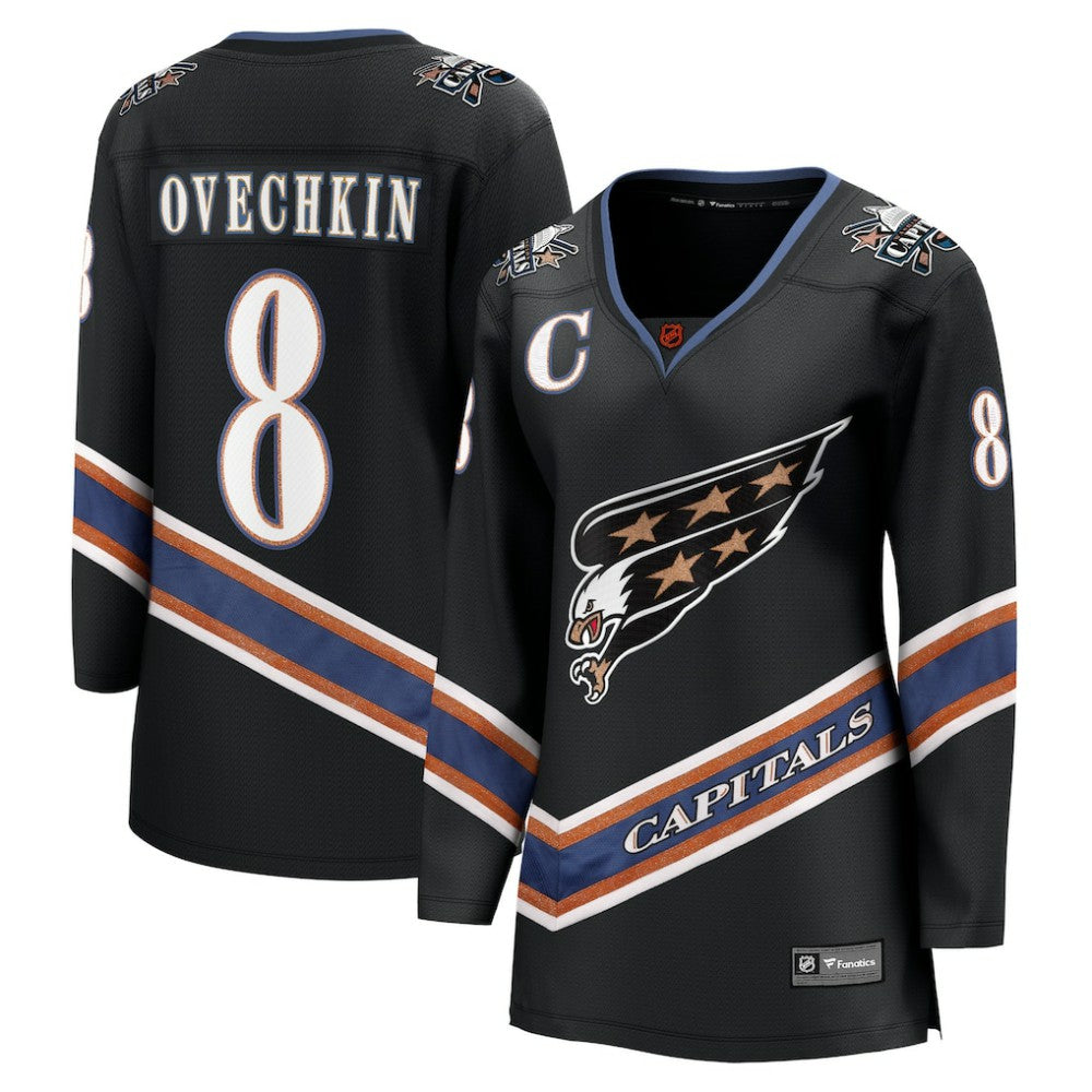 Alexander Ovechkin Washington Capitals Fanatics Women's Special Edition 2.0 Breakaway Player Jersey Black