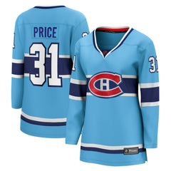 Carey Price Montreal Canadiens Fanatics Women's Special Edition 2.0 Breakaway Player Jersey Light Blue