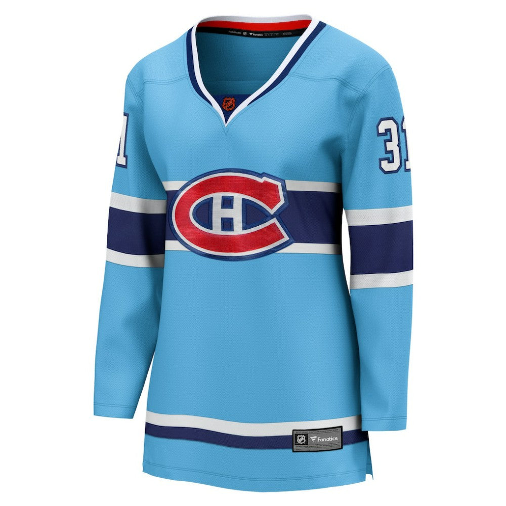 Carey Price Montreal Canadiens Fanatics Women's Special Edition 2.0 Breakaway Player Jersey Light Blue