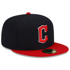 Cleveland Guardians Home Authentic Collection On-Field 59FIFTY Fitted Hat Navy/Red | New Era