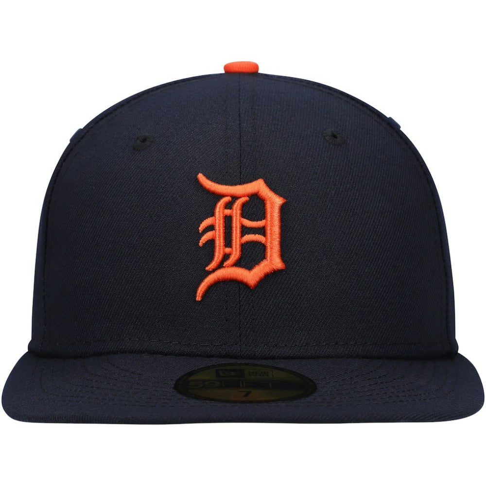 Detroit Tigers Authentic Collection On-Field Road 59FIFTY Fitted Hat Navy | New Era