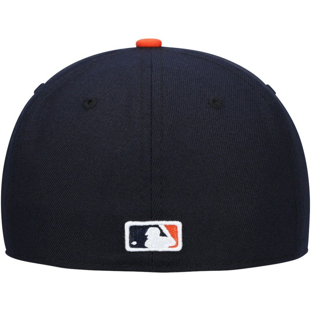 Detroit Tigers Authentic Collection On-Field Road 59FIFTY Fitted Hat Navy | New Era