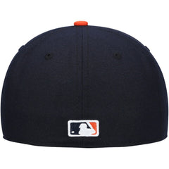 Detroit Tigers Authentic Collection On-Field Road 59FIFTY Fitted Hat Navy | New Era
