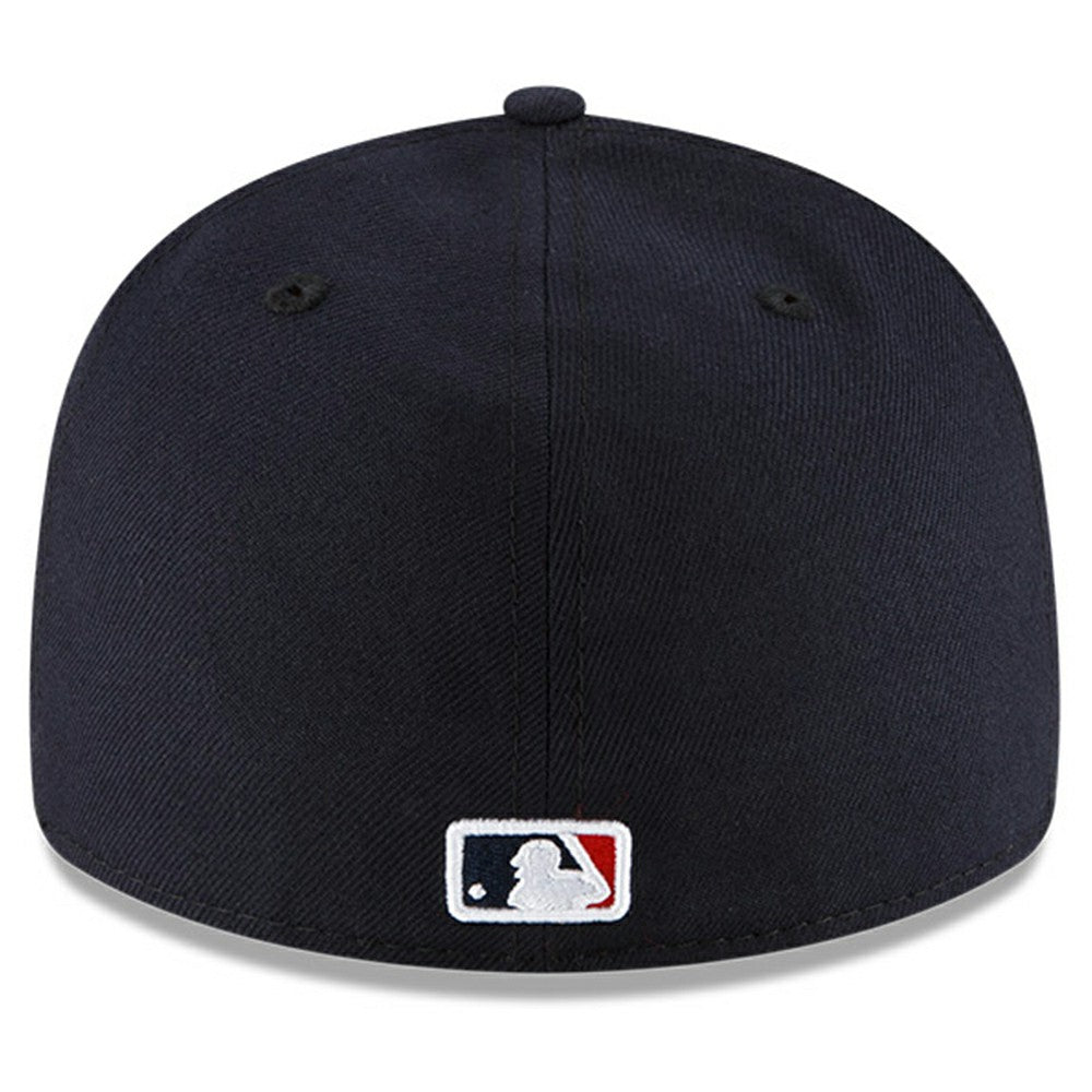 Cleveland Guardians Authentic Collection On-Field Road Low Profile 59FIFTY Fitted Hat Navy | New Era
