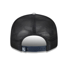 New York Yankees Logo Zoom Trucker 9FIFTY Snapback Hat Navy | New Era