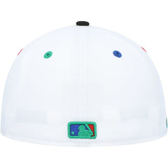 Chicago White Sox 95th Anniversary Primary Eye 59FIFTY Fitted Hat White/Black | New Era