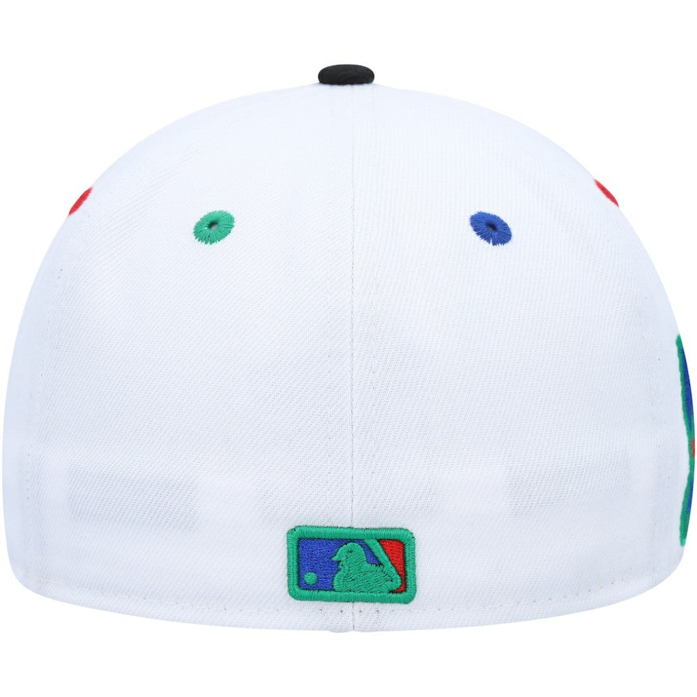 Colorado Rockies 25th Anniversary Primary Eye 59FIFTY Fitted Hat White/Black | New Era