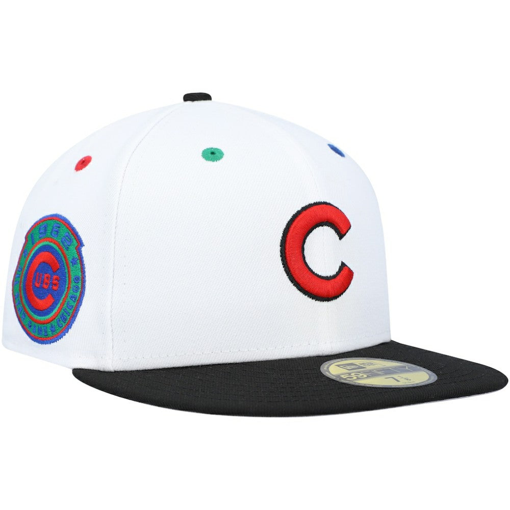 Chicago Cubs 1962 MLB All-Star Game Primary Eye 59FIFTY Fitted Hat White/Black | New Era
