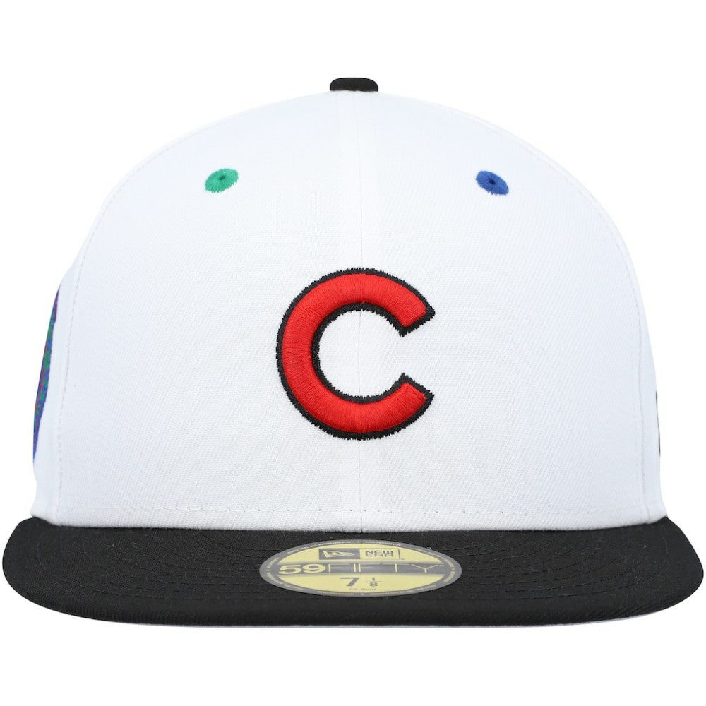 Chicago Cubs 1962 MLB All-Star Game Primary Eye 59FIFTY Fitted Hat White/Black | New Era