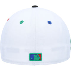 Los Angeles Dodgers 60th Anniversary Primary Eye 59FIFTY Fitted Hat White/Black | New Era