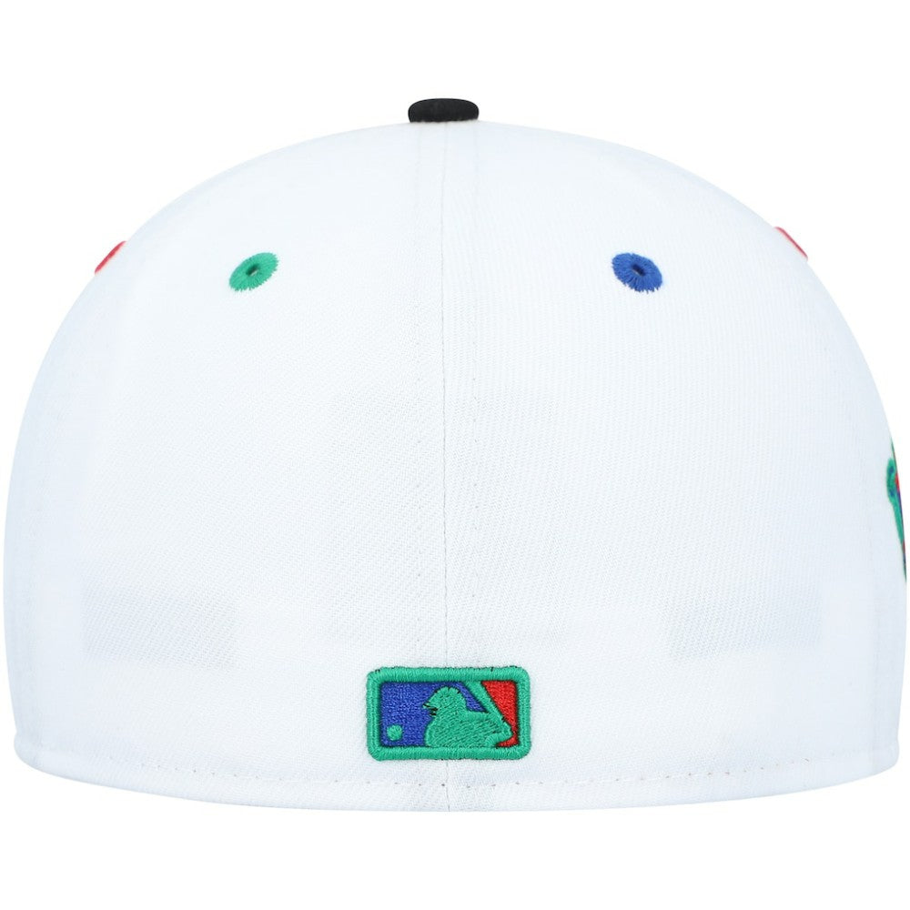 Detroit Tigers 2005 MLB All-Star Game Primary Eye 59FIFTY Fitted Hat White/Black | New Era