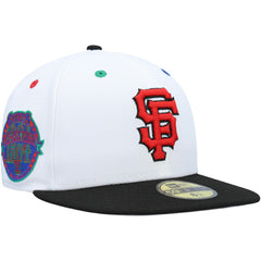 San Francisco Giants 1984 MLB All-Star Game Primary Eye 59FIFTY Fitted Hat White/Black | New Era
