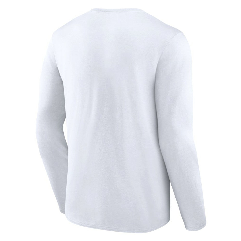 Los Angeles Dodgers Pressbox Long Sleeve T-Shirt White