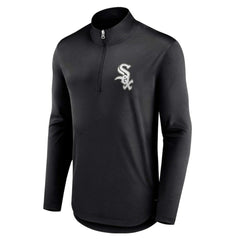 Chicago White Sox Tough Minded Lightweight Quarter-Zip Pullover Black