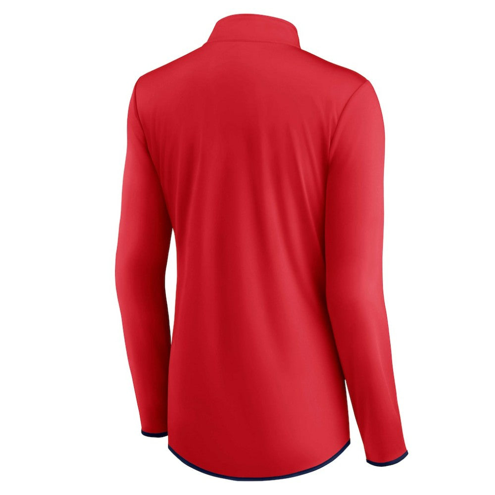 St. Louis Cardinals Women's Worth The Drive Quarter-Zip Jacket Red