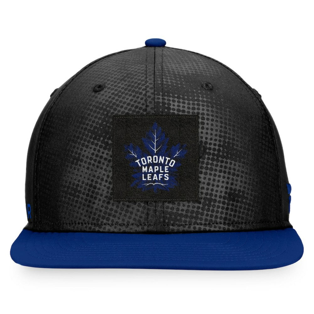 Toronto Maple Leafs Fanatics Authentic Pro Alternate Logo Snapback Hat Black/Blue