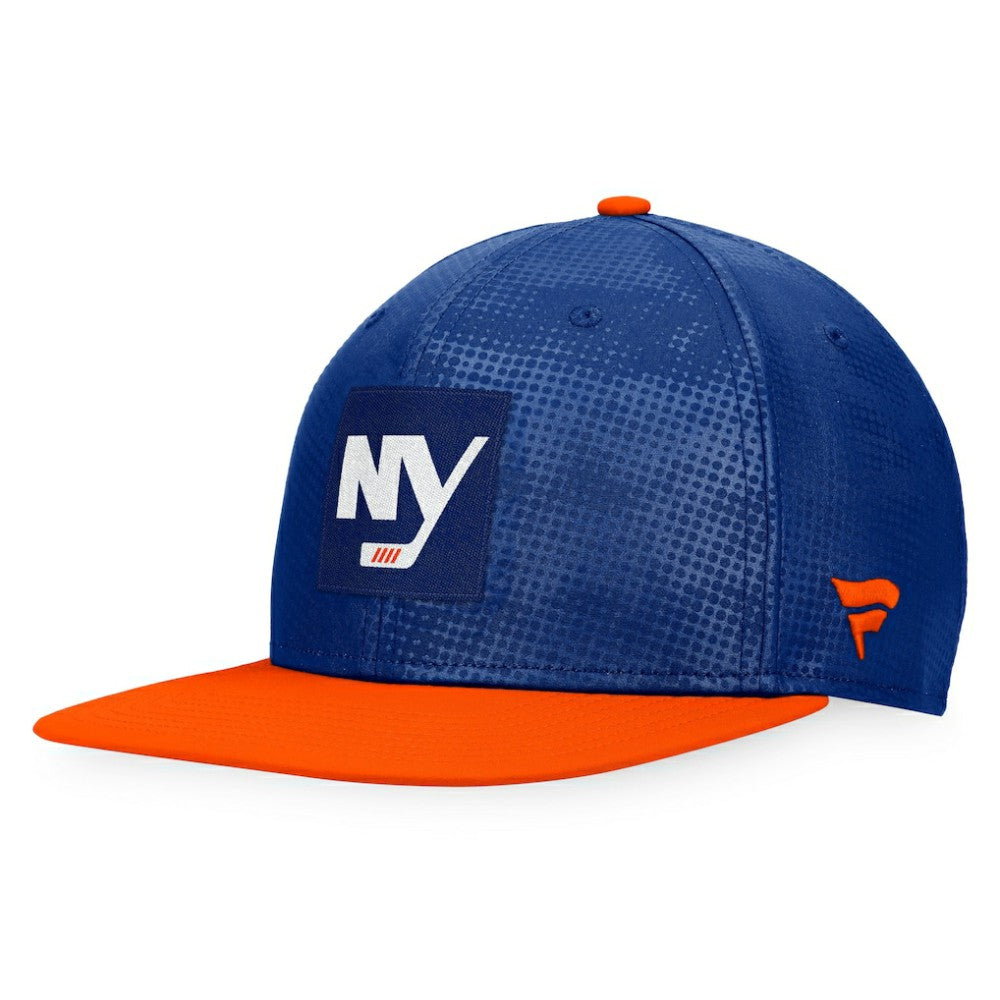 New York Islanders Fanatics Authentic Pro Alternate Logo Snapback Hat Royal/Orange