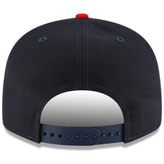 Cleveland Guardians Team Color 9FIFTY Snapback Adjustable Hat Navy/Red | New Era