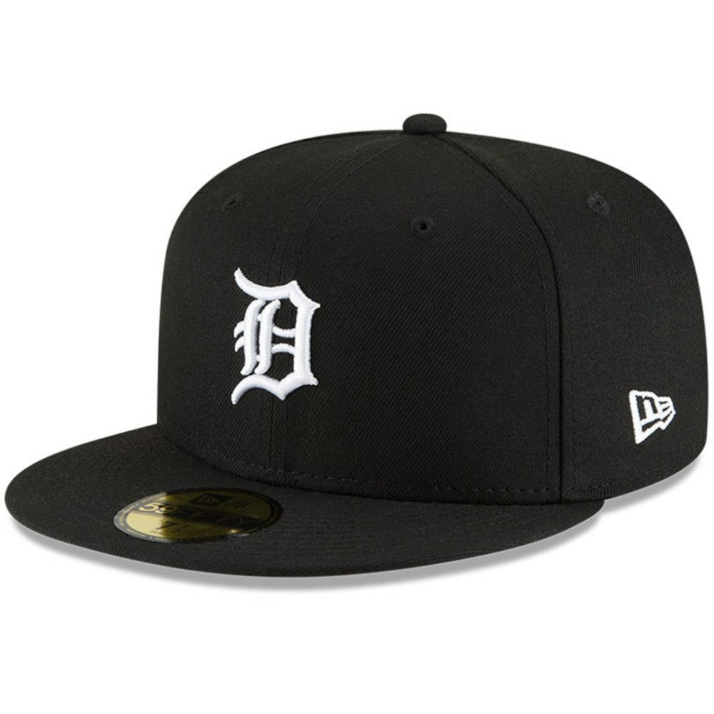 Detroit Tigers Logo 59FIFTY Fitted Hat Black | New Era