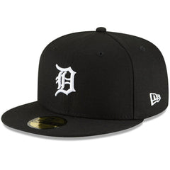 Detroit Tigers Logo 59FIFTY Fitted Hat Black | New Era