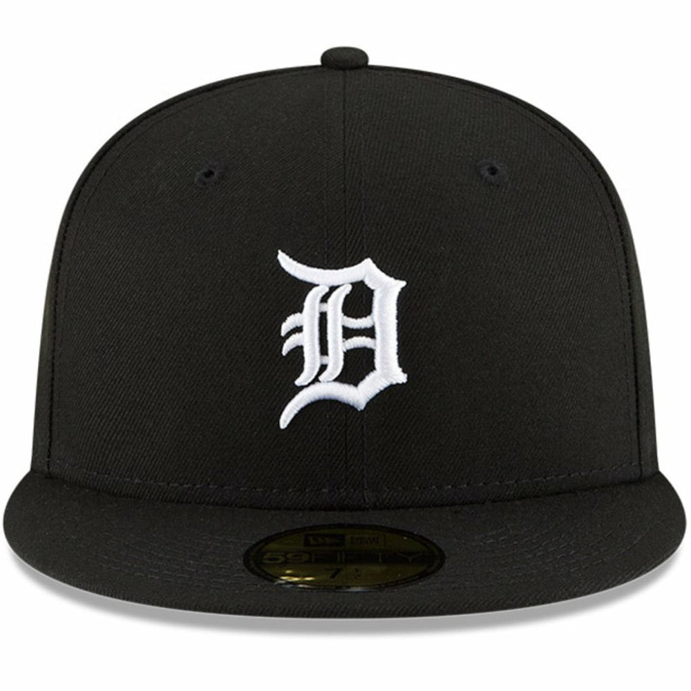 Detroit Tigers Logo 59FIFTY Fitted Hat Black | New Era
