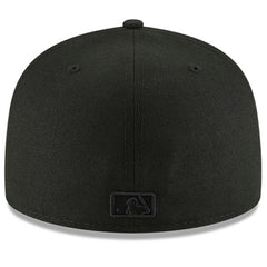 Cleveland Guardians 59FIFTY Fitted Hat Black/Black | New Era