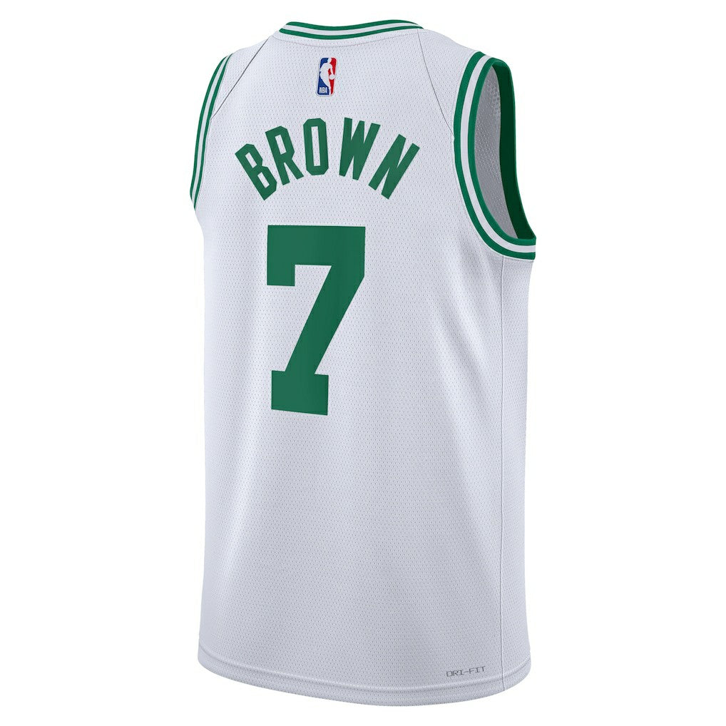 Jaylen Brown Boston Celtics Unisex Swingman Jersey - Association Edition - White