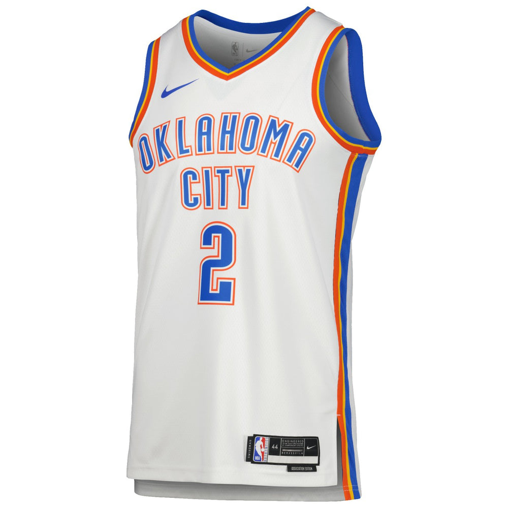 Shai Gilgeous-Alexander Oklahoma City Thunder Unisex Swingman Jersey - Association Edition - White