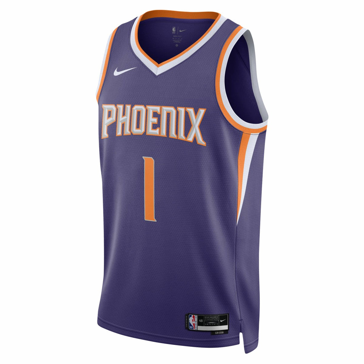 Devin Booker Phoenix Suns Unisex Swingman Jersey - Icon Edition - Purple