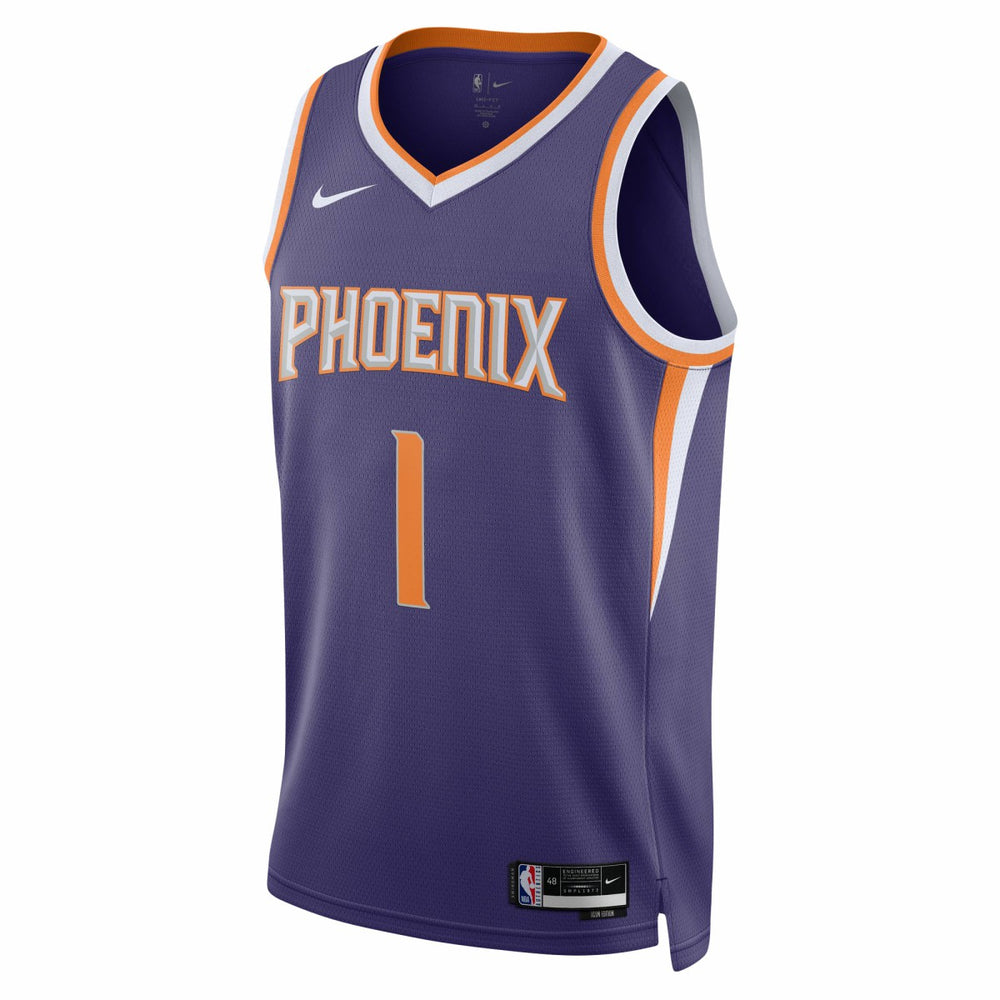 Devin Booker Phoenix Suns Unisex Swingman Jersey - Icon Edition - Purple