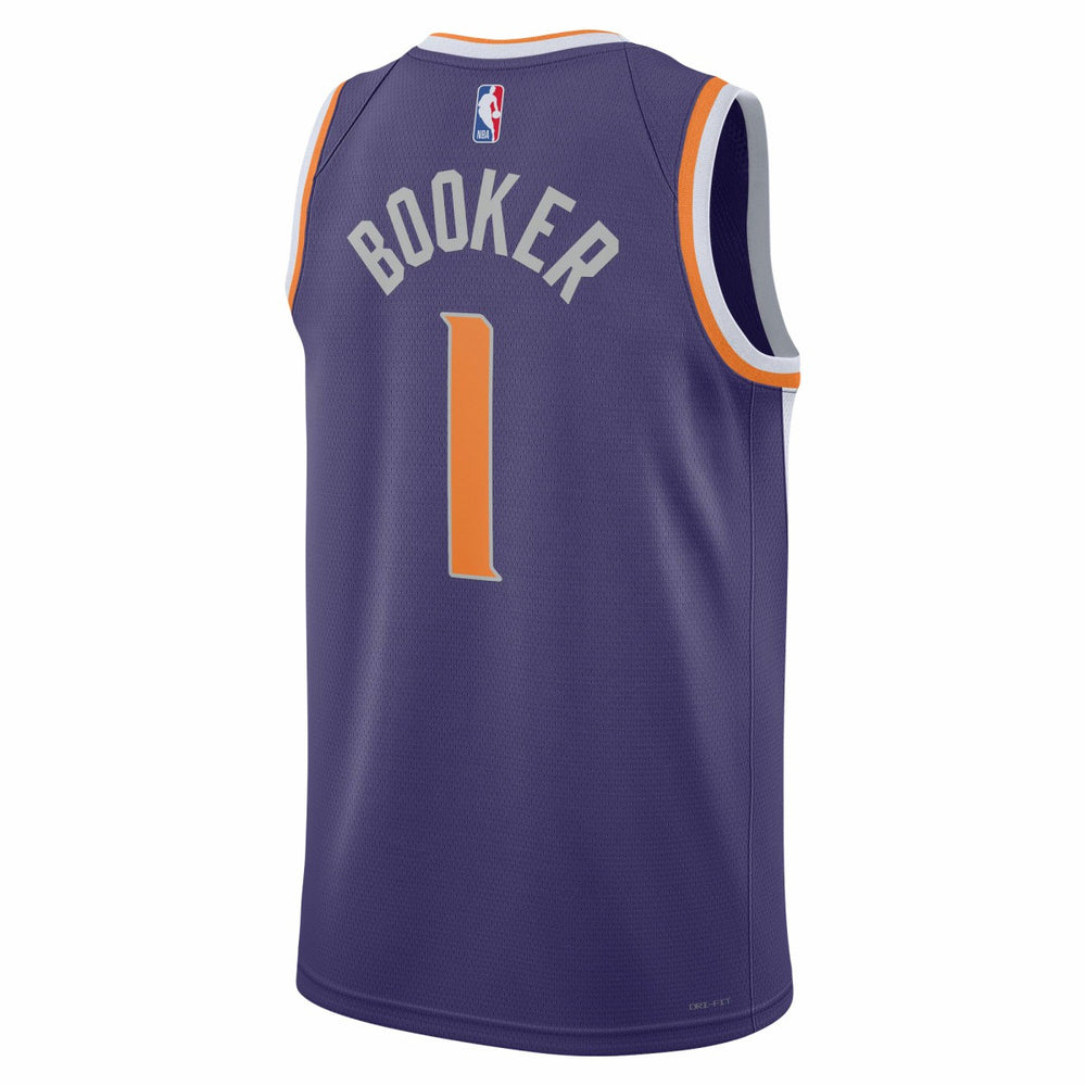 Devin Booker Phoenix Suns Unisex Swingman Jersey - Icon Edition - Purple