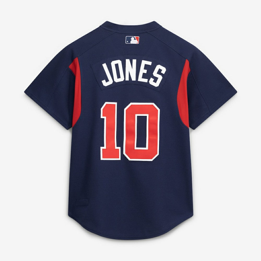 Chipper Jones Atlanta Braves Authentic Batting Practice Jersey - Navy