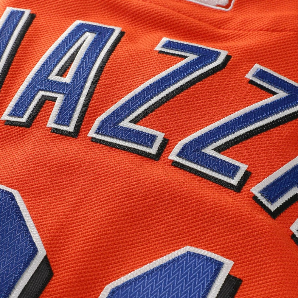 Mike Piazza New York Mets Cooperstown Collection Mesh Batting Practice Button-Up Jersey Orange | Mitchell & Ness
