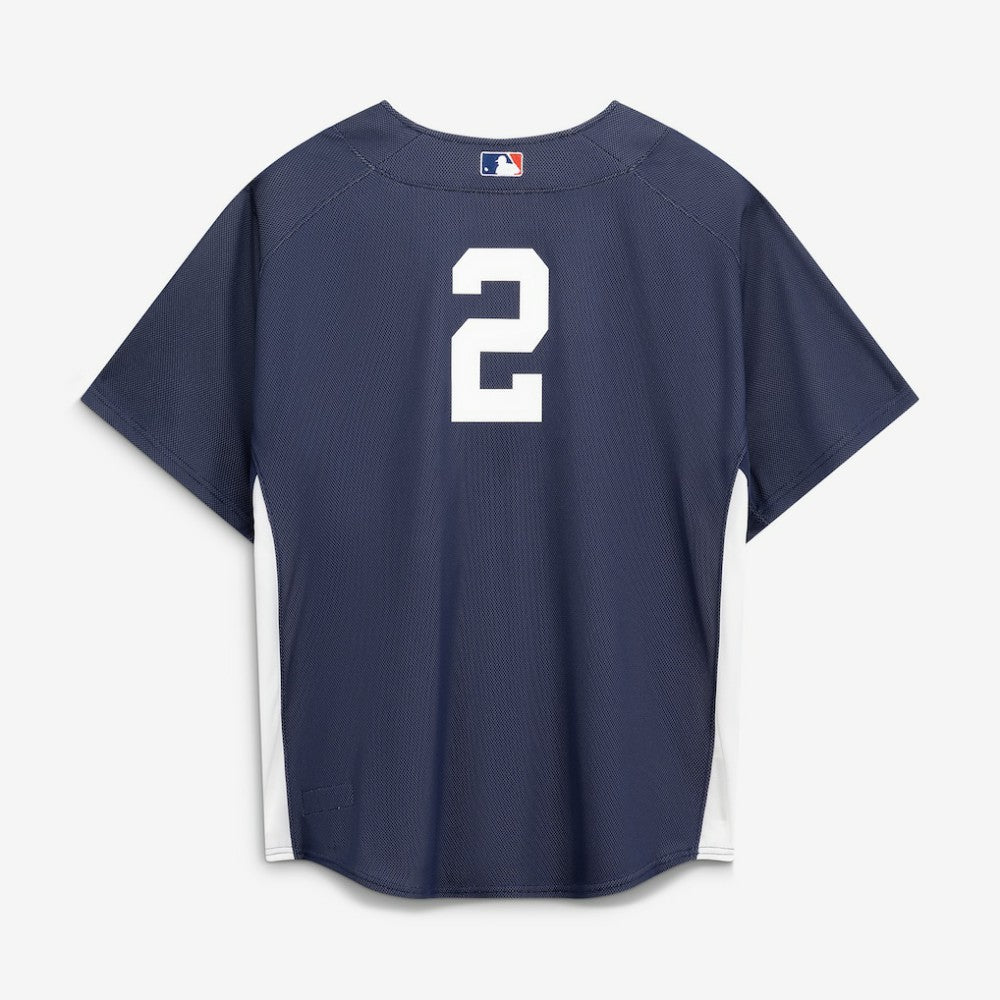 Derek Jeter New York Yankees Authentic Batting Practice Jersey Navy | Mitchell & Ness