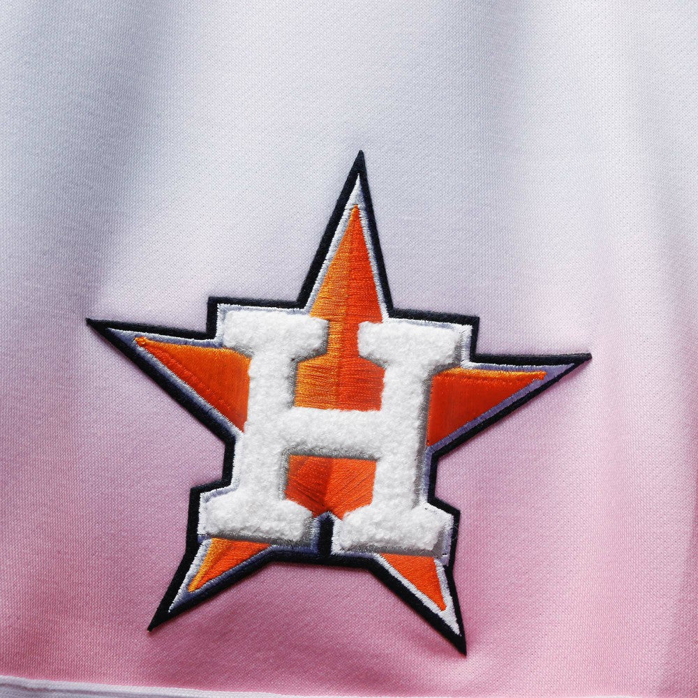 Houston Astros Pro Standard Team Logo Pro Ombre Shorts Blue/Pink