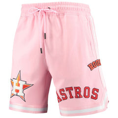 Houston Astros Pro Standard Logo Club Shorts Pink