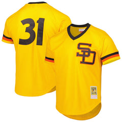 Dave Winfield San Diego Padres Authentic Batting Practice Jersey Gold | Mitchell & Ness