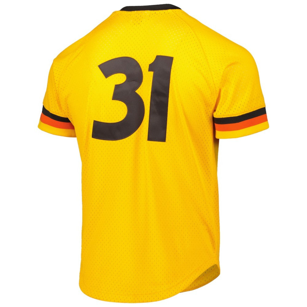 Dave Winfield San Diego Padres Authentic Batting Practice Jersey Gold | Mitchell & Ness