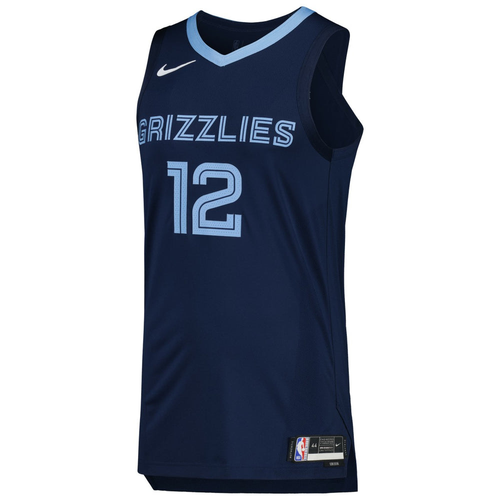 Ja Morant Memphis Grizzlies Authentic Jersey - Icon Edition - Navy