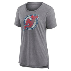 New Jersey Devils Fanatics Women's Special Edition 2.0 Modern T-Shirt Heather Gray
