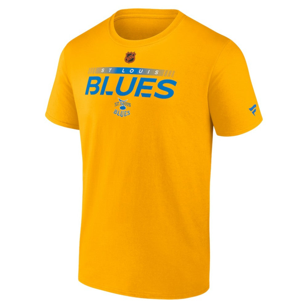 St. Louis Blues Fanatics Special Edition 2.0 Authentic Pro T-Shirt Yellow