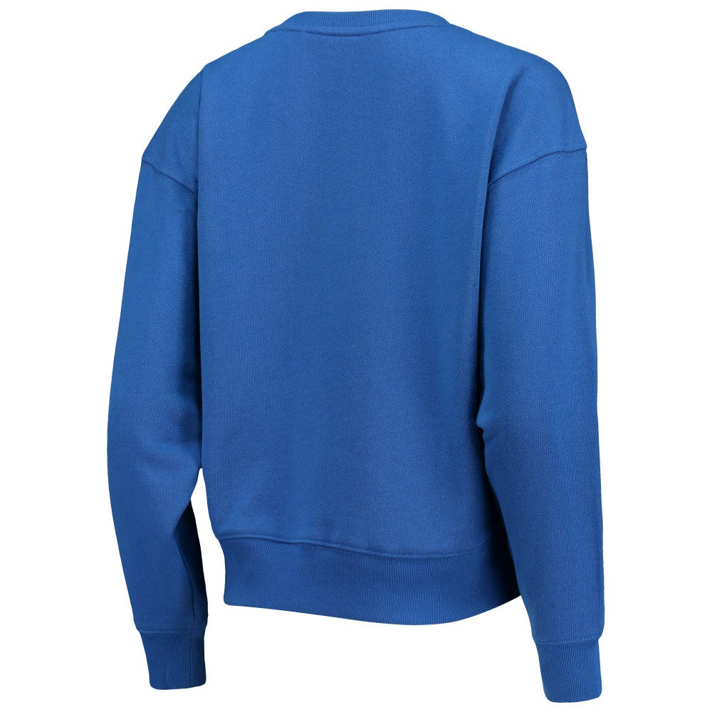 Kansas City Royals DKNY Sport Women's Carrie Pullover Sweatshirt Royal